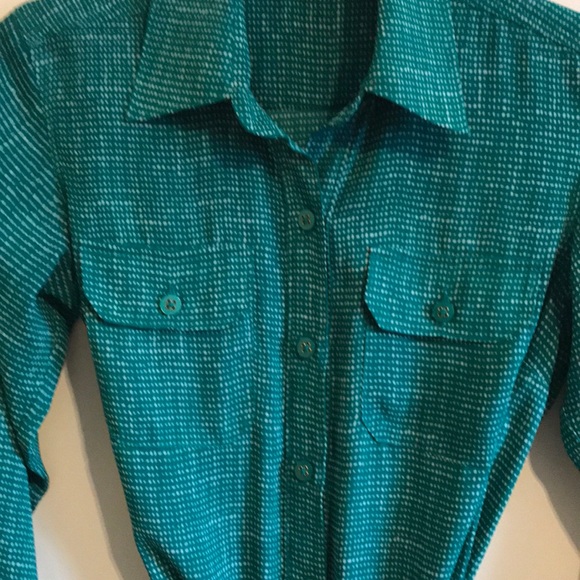 CAbi Dresses & Skirts - SALE!!  CAbi Emerald Shirt Dress